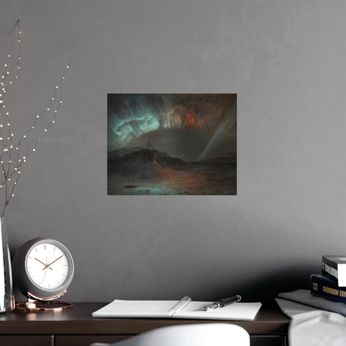 Aurora Borealis Winter Art