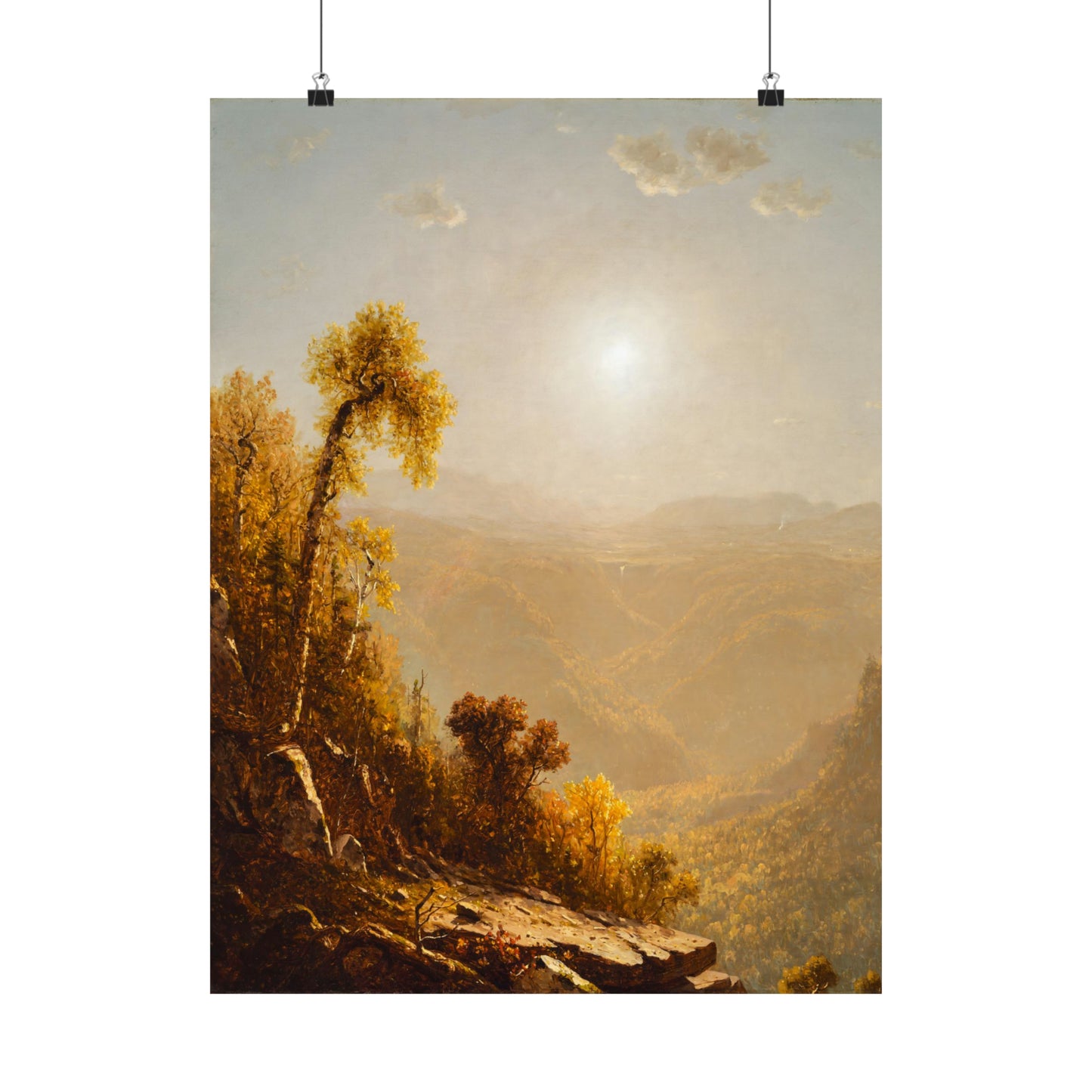 Sunset Autumn View