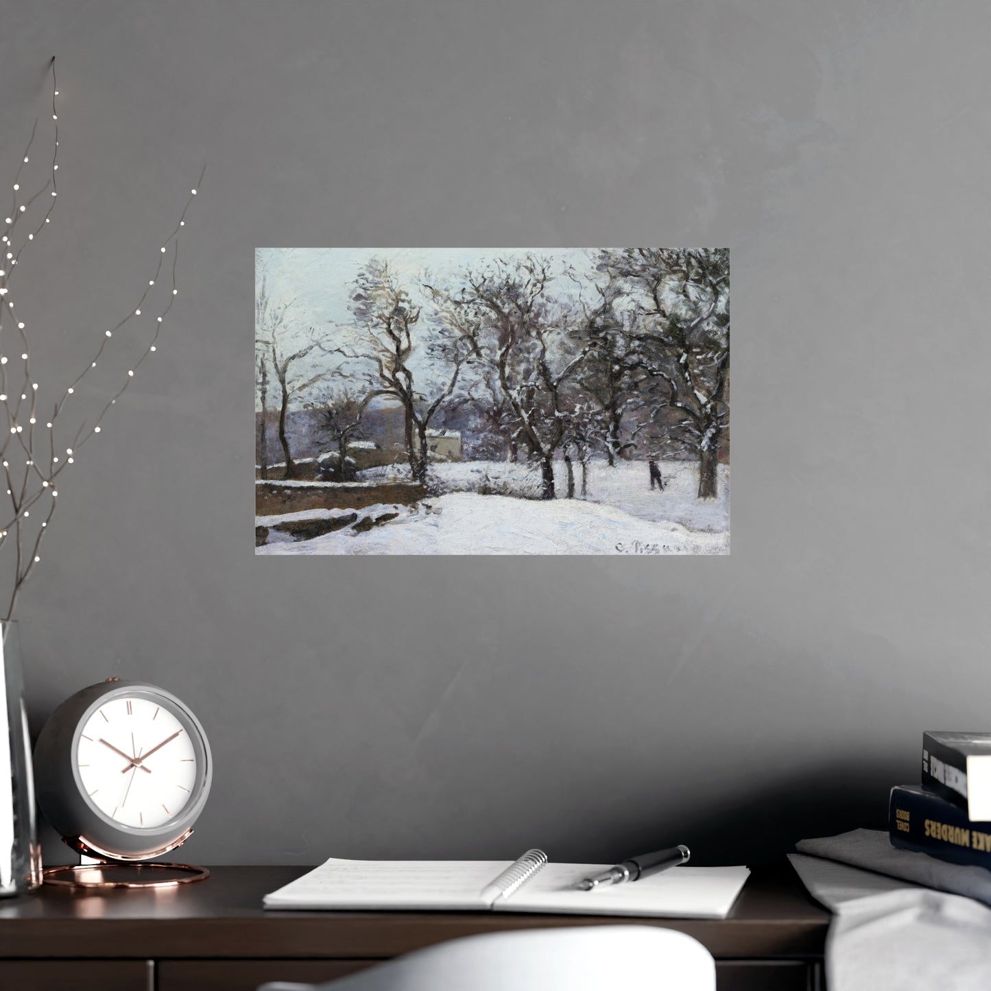 Snow at Louveciennes
