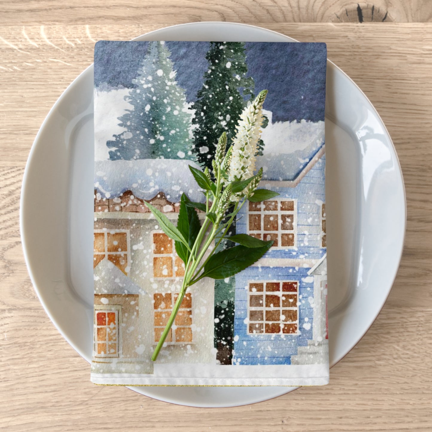 Christmas Village Napkins