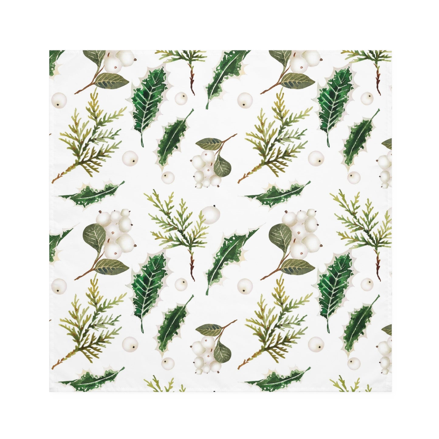 Pine Branch & Leaf Napkins
