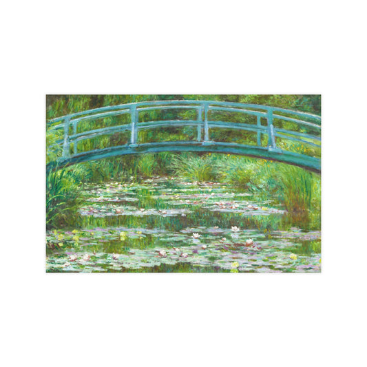 Water Lilies and Japanese Bridge