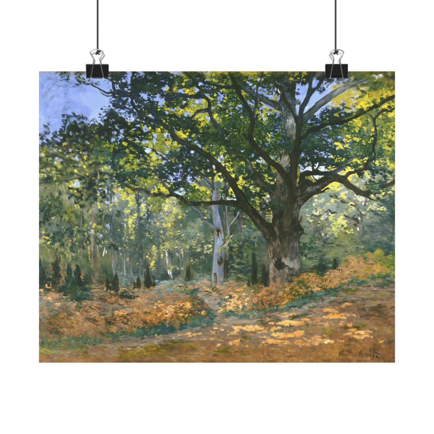 The Bodmer Oak, Fontainebleau Forest