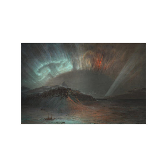 Aurora Borealis Winter Art