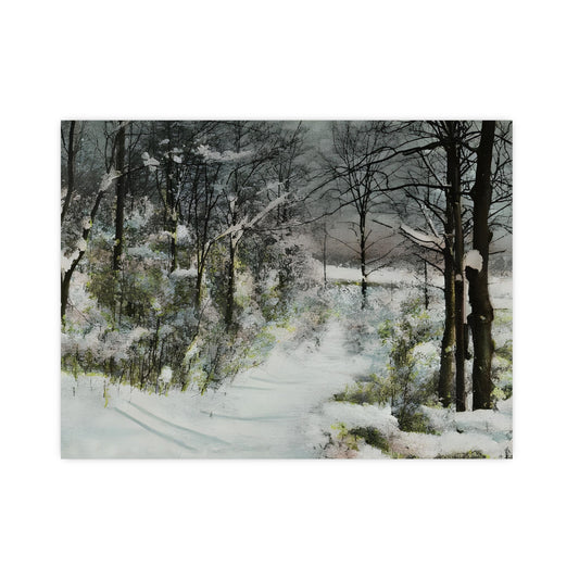 Winter Forest Wall Prints