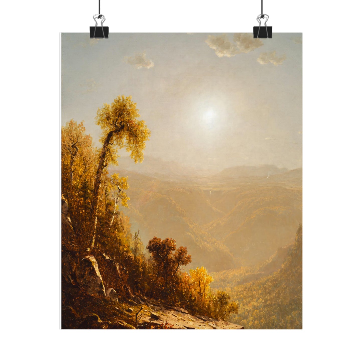 Sunset Autumn View