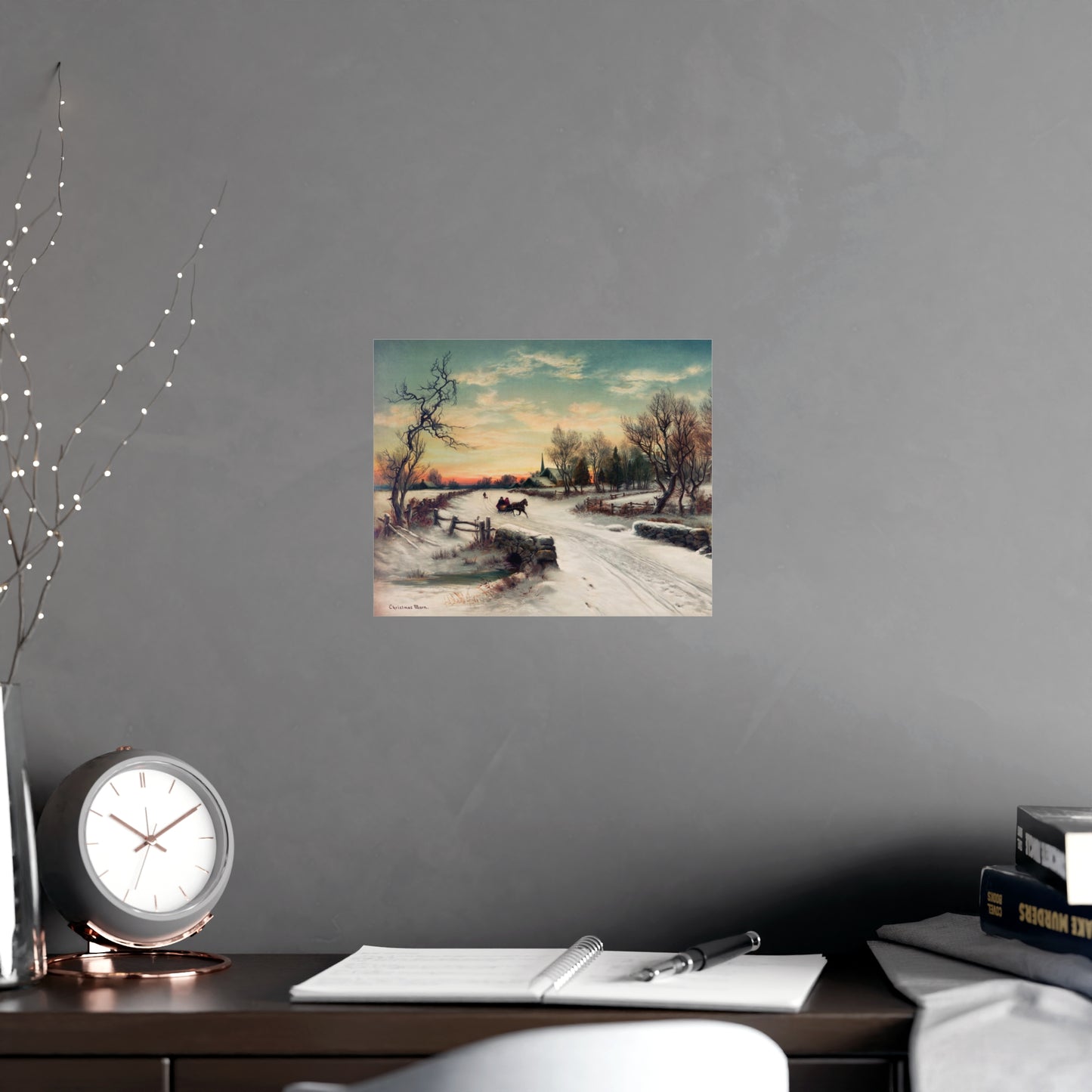 Vertical and Horizontal Matte Posters