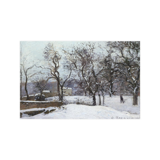 Snow at Louveciennes