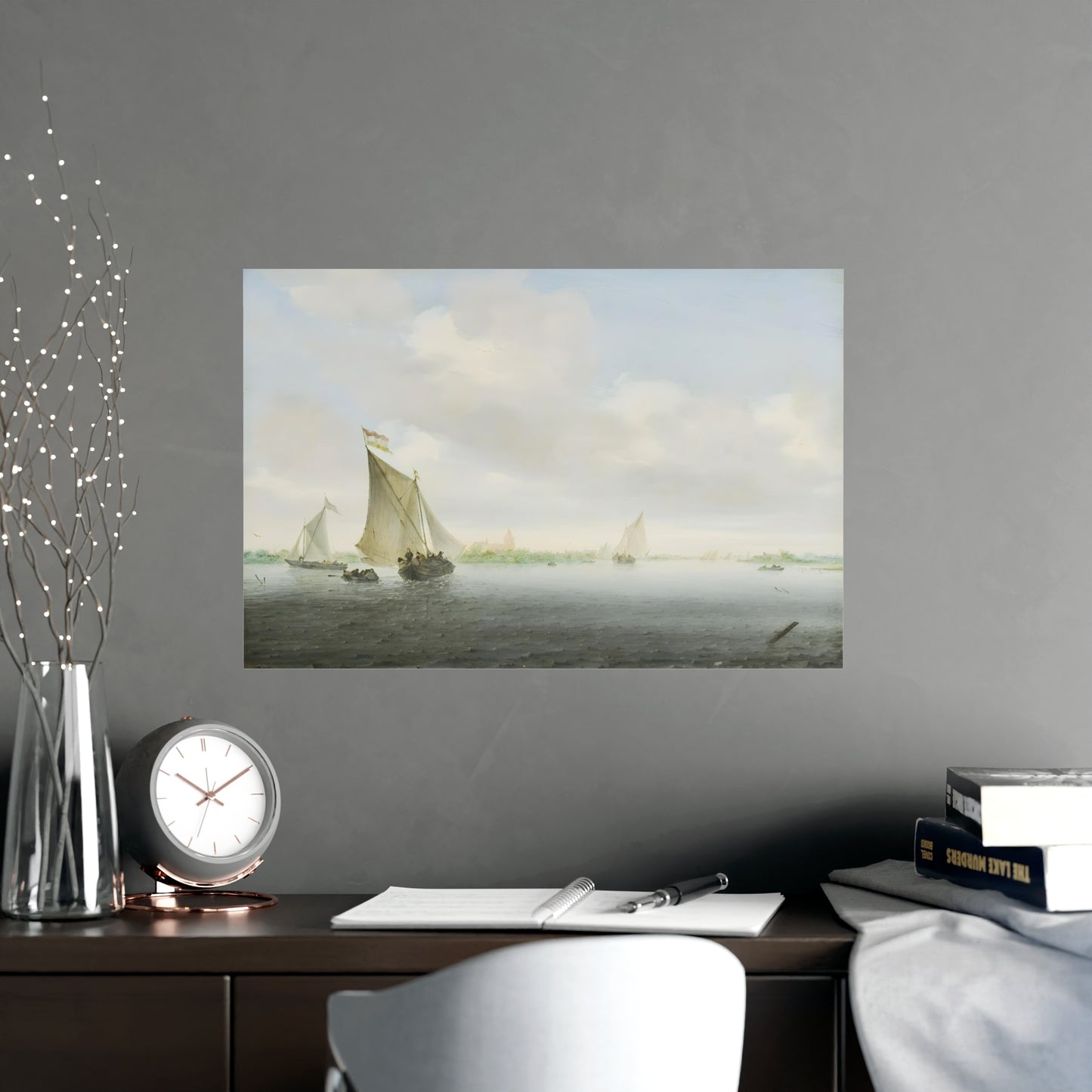 Vintage Sail Ship Wall Print