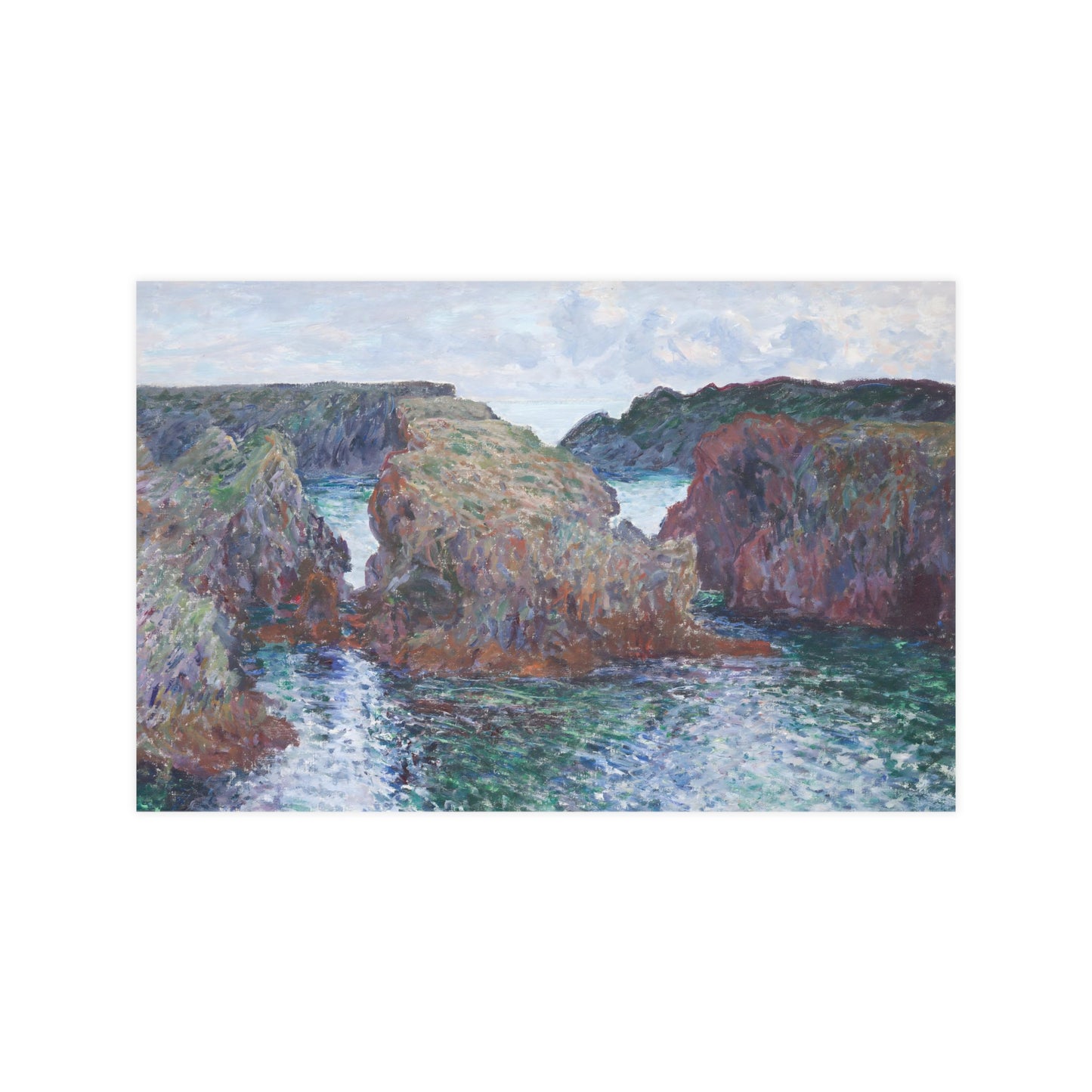 Rocky Shore Wall Print