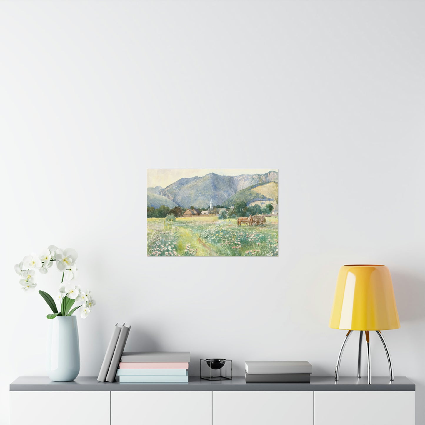 Landscape with a Blooming Meadow