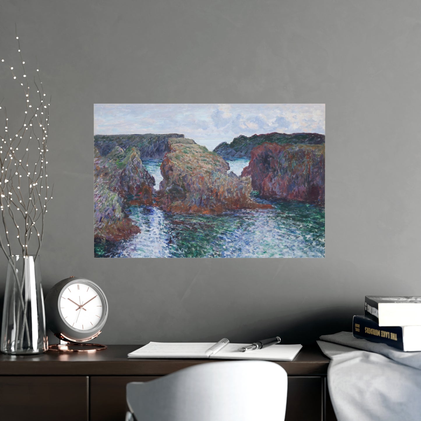Rocky Shore Wall Print