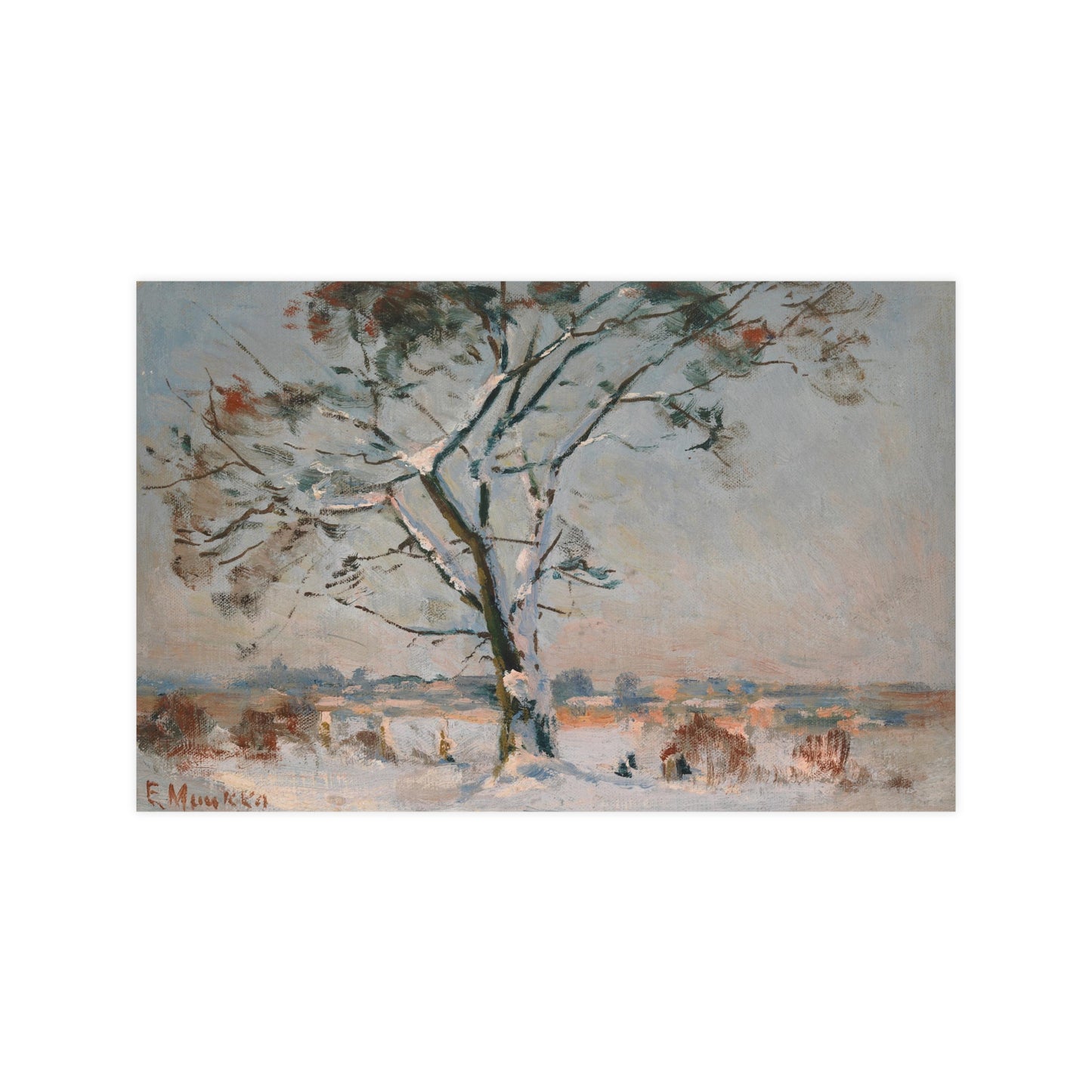 Winter Tree Art