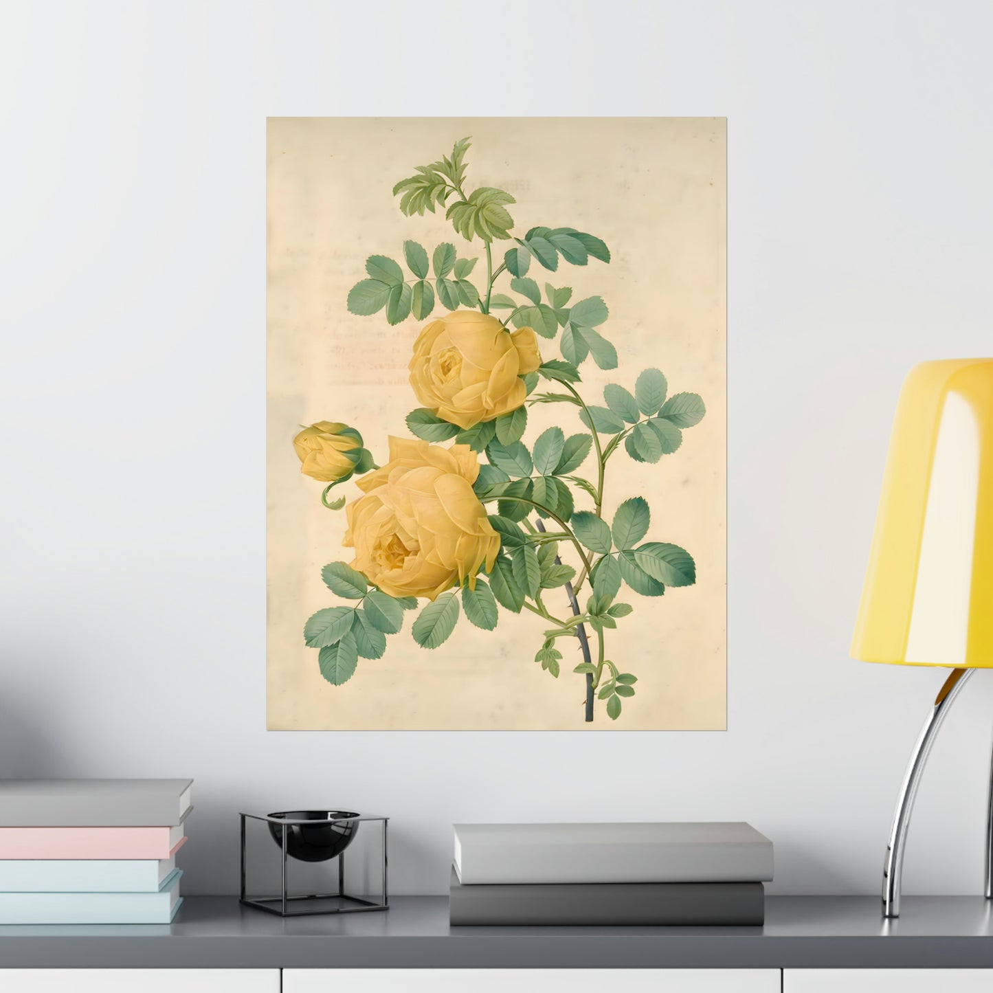 Yellow Rose Bush