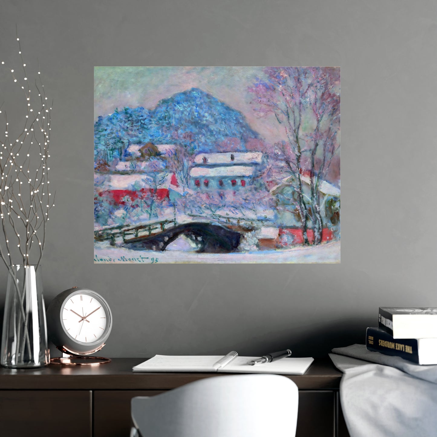 A Broken Bridge Wall Print
