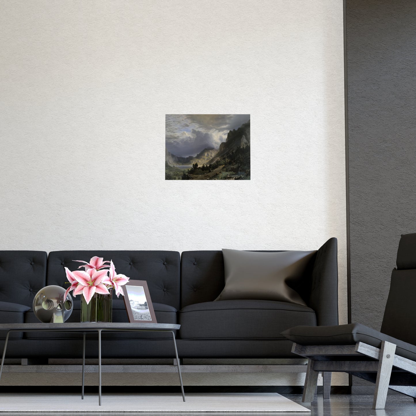 Gloomy Mountain Prints