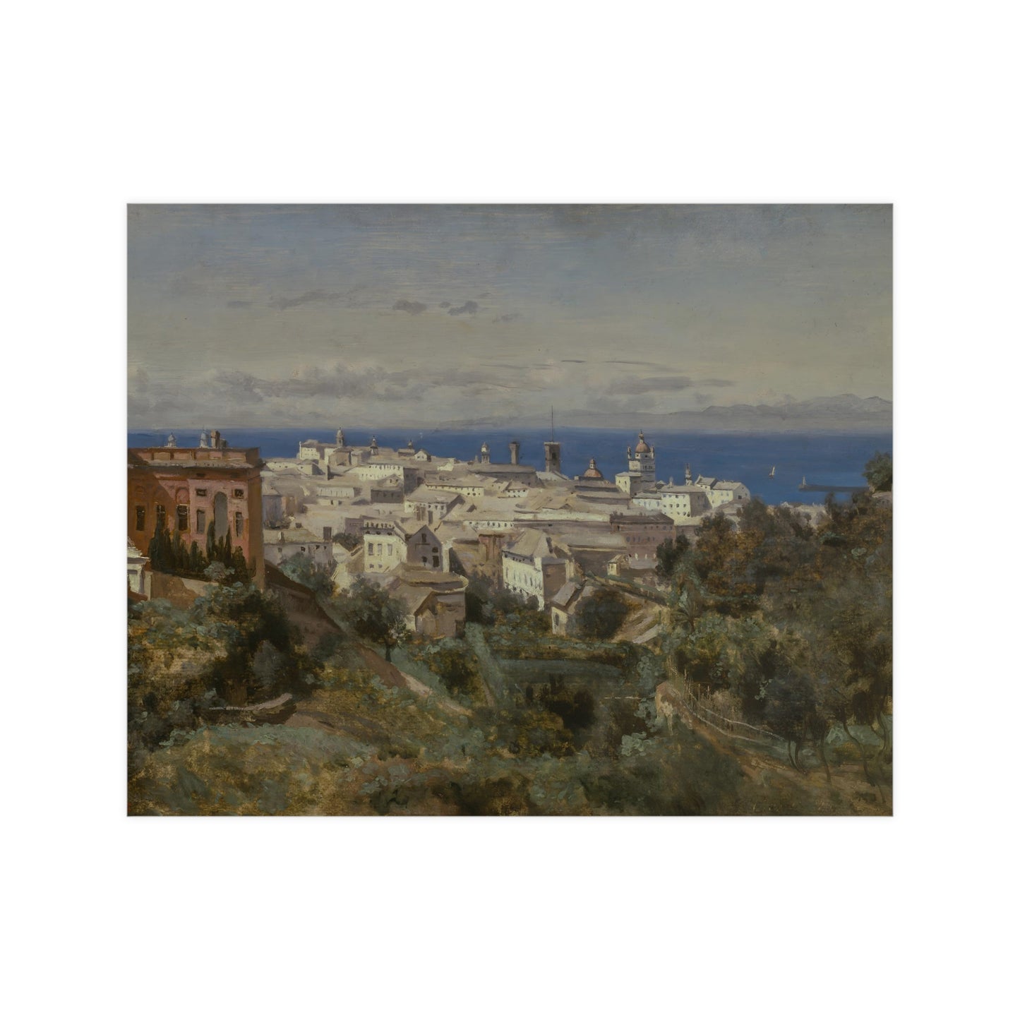 View Of Genoa Wall Print