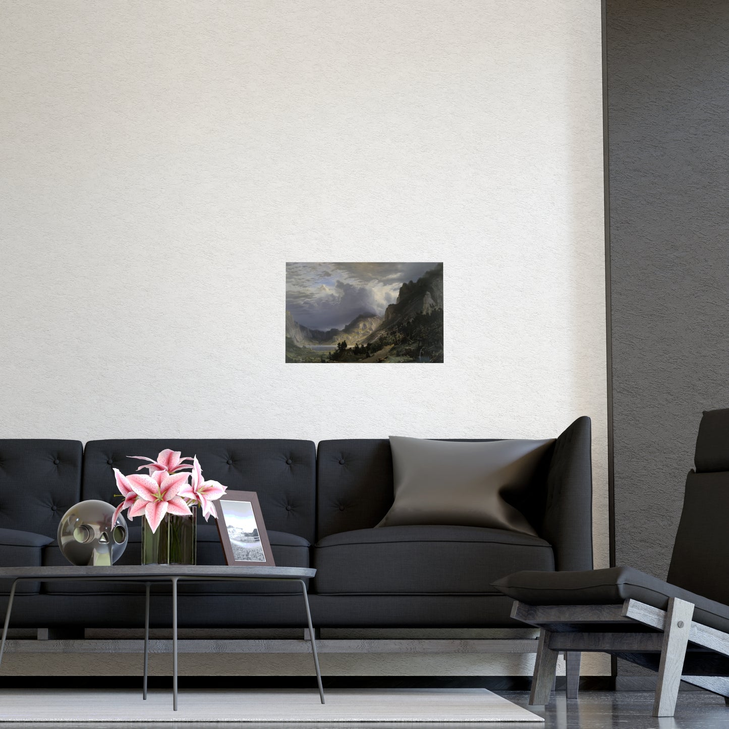 Gloomy Mountain Prints