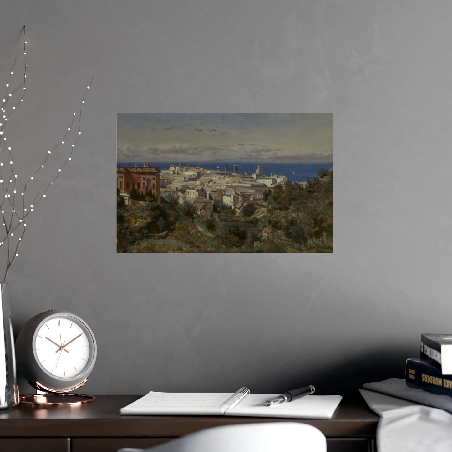 View Of Genoa Wall Print