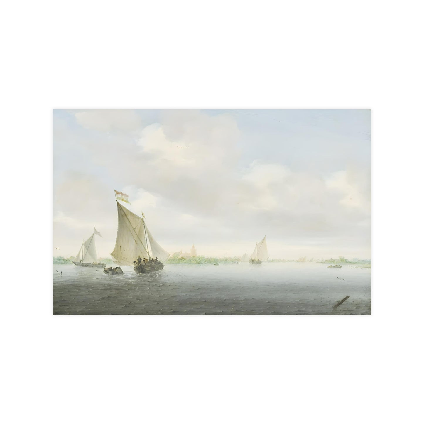 Vintage Sail Ship Wall Print