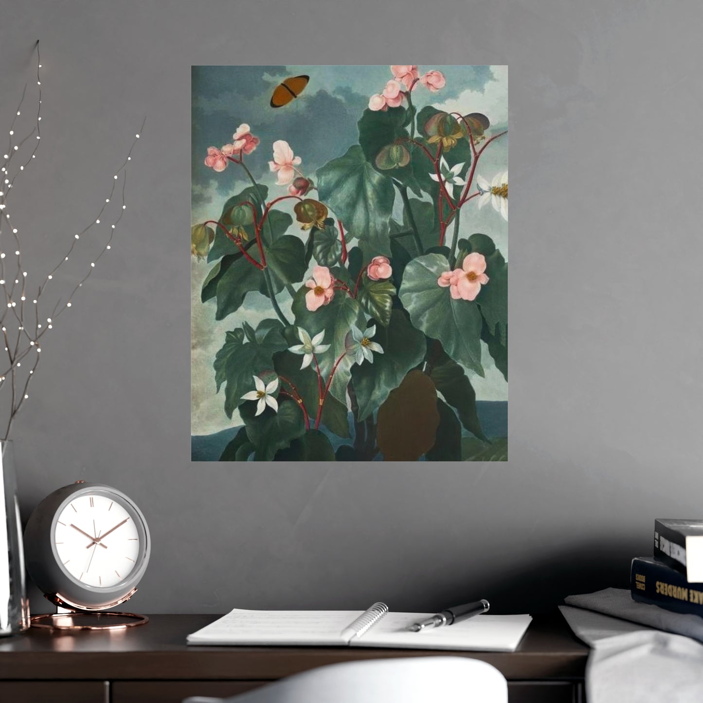 Begonia Wall Print
