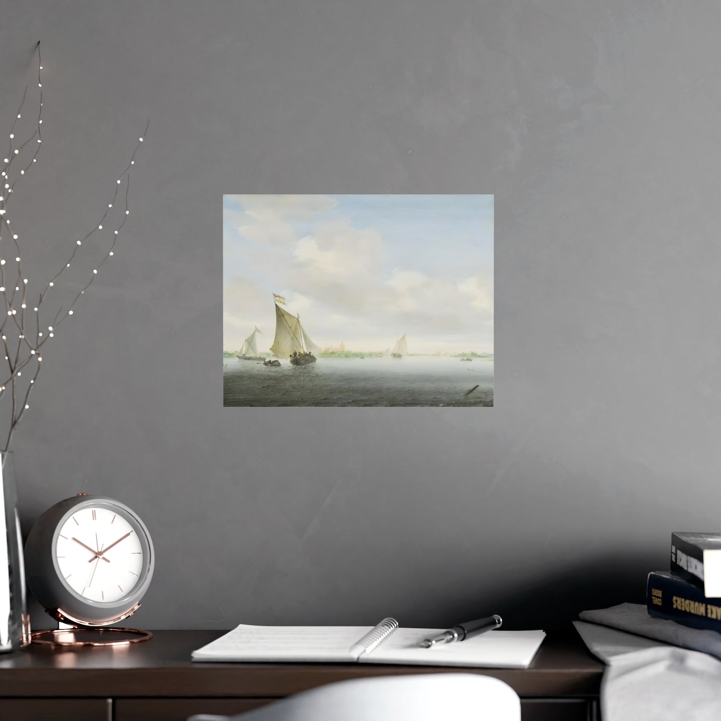 Vintage Sail Ship Wall Print