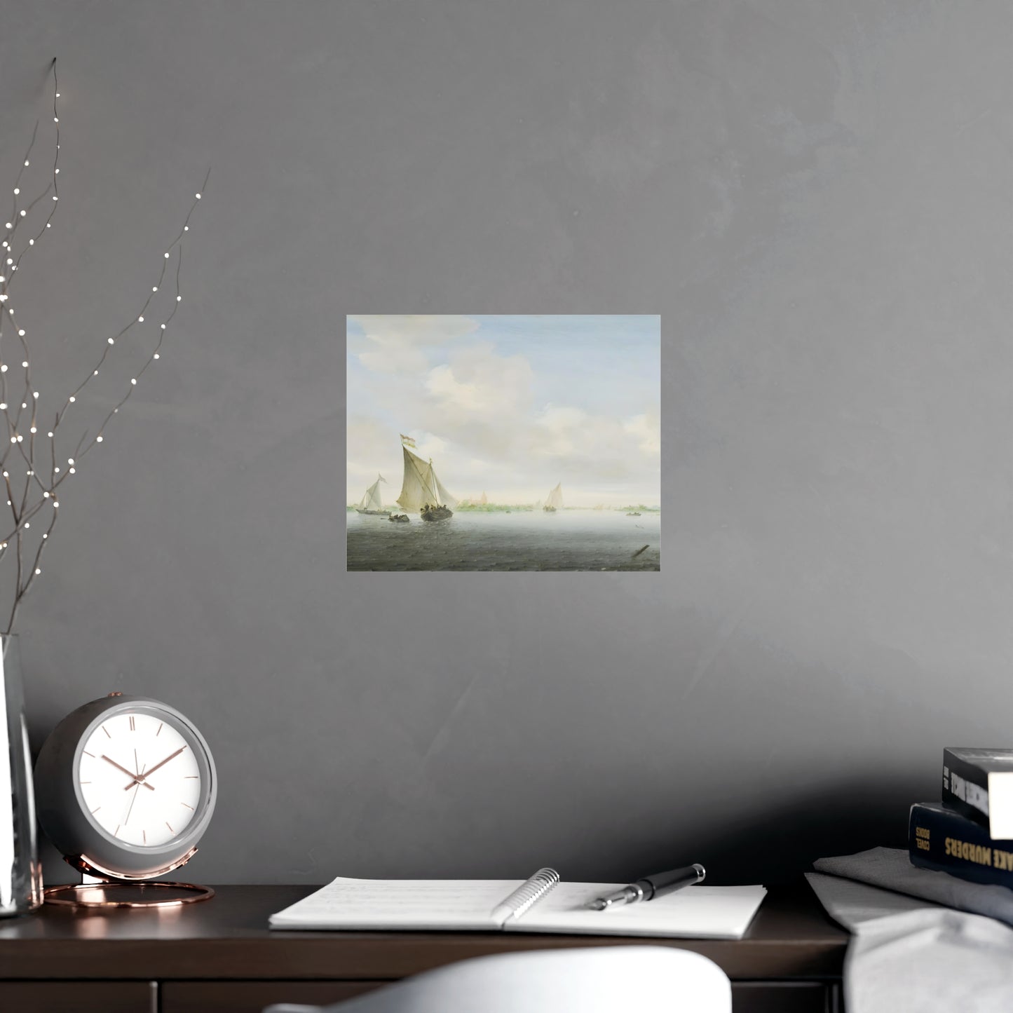 Vintage Sail Ship Wall Print