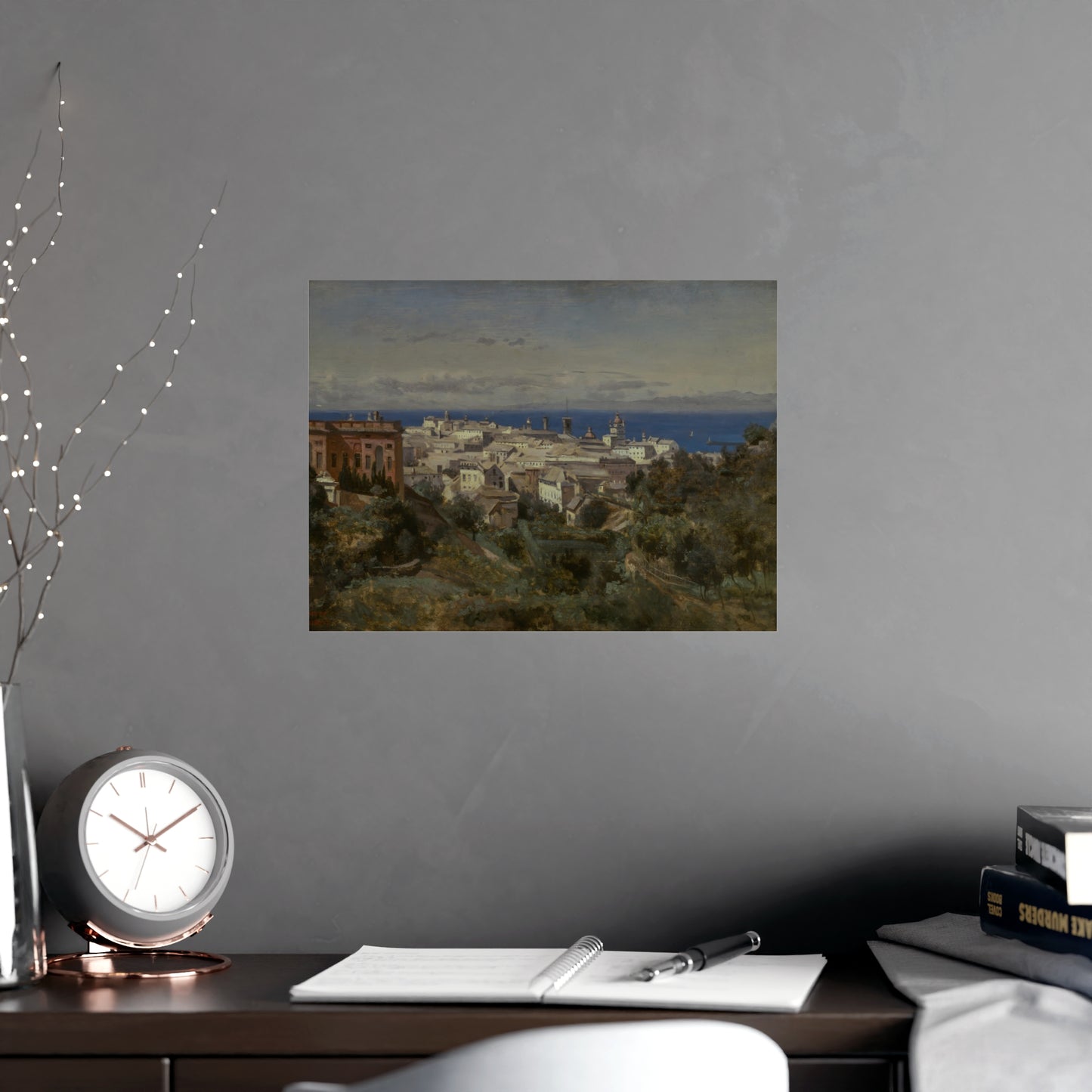 View Of Genoa Wall Print