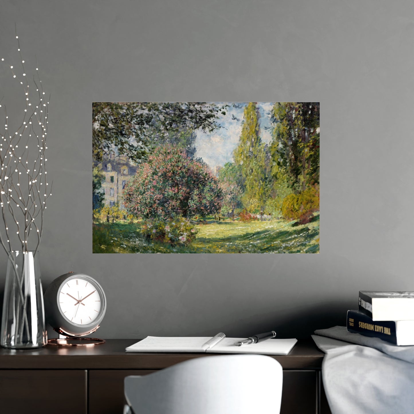 The Parc Monceau' Landscape