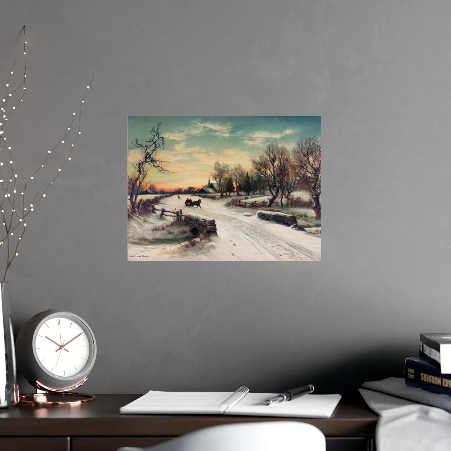 Vertical and Horizontal Matte Posters