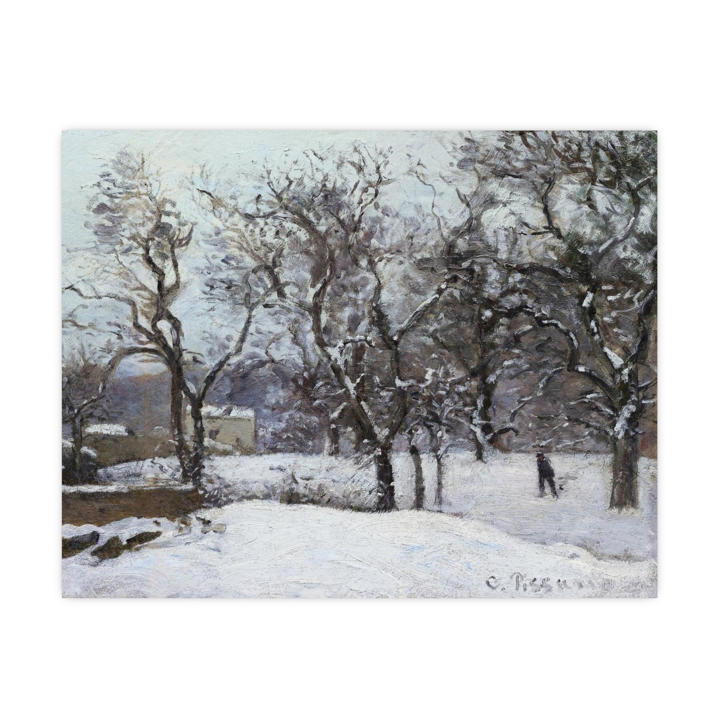 Snow at Louveciennes