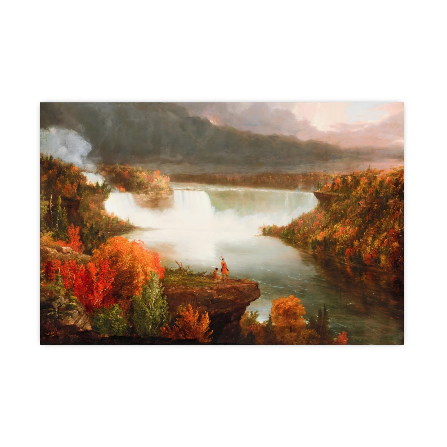 Distant View of Niagara Falls