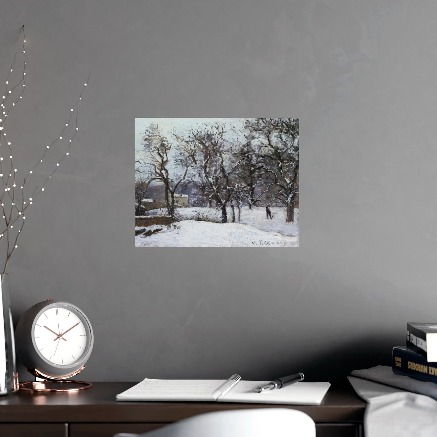 Snow at Louveciennes