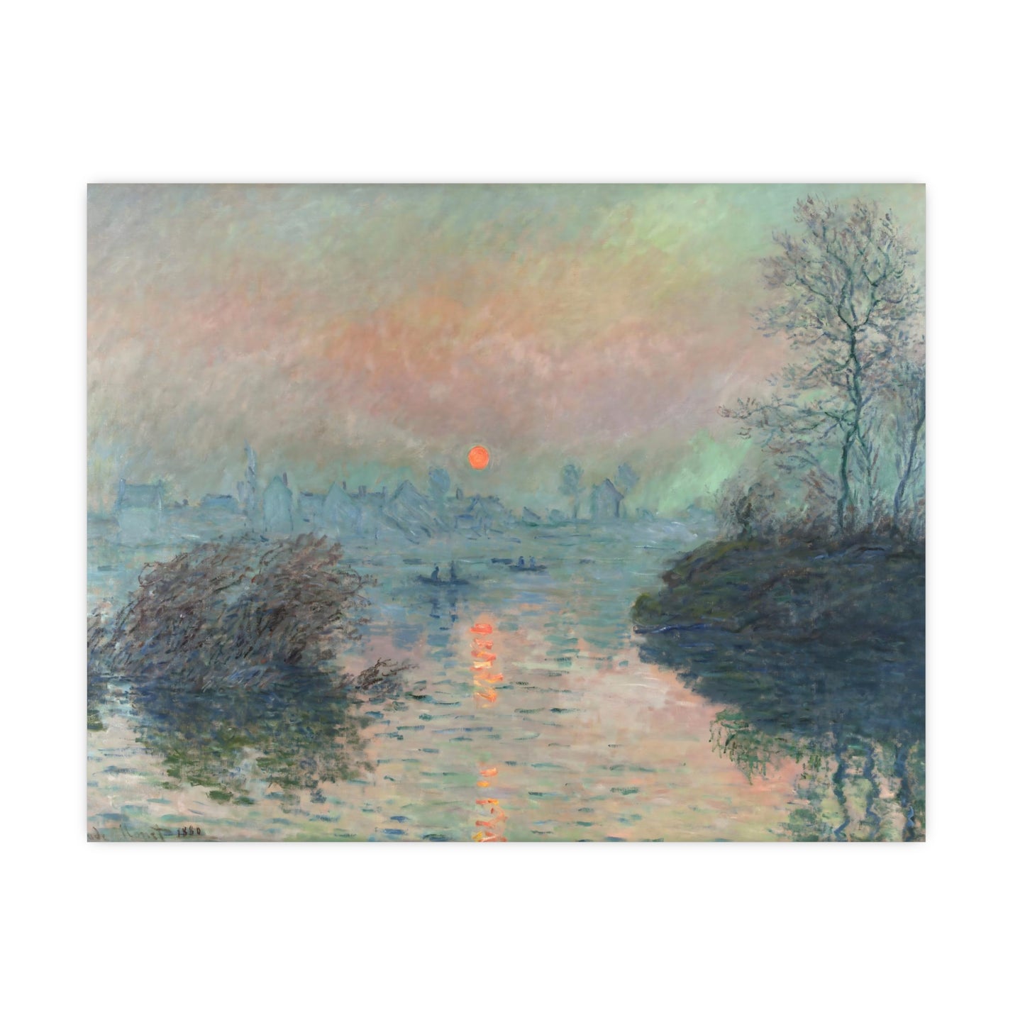 Sunset By The Lake