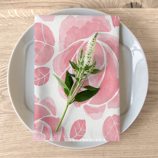 Pink Petal Napkins