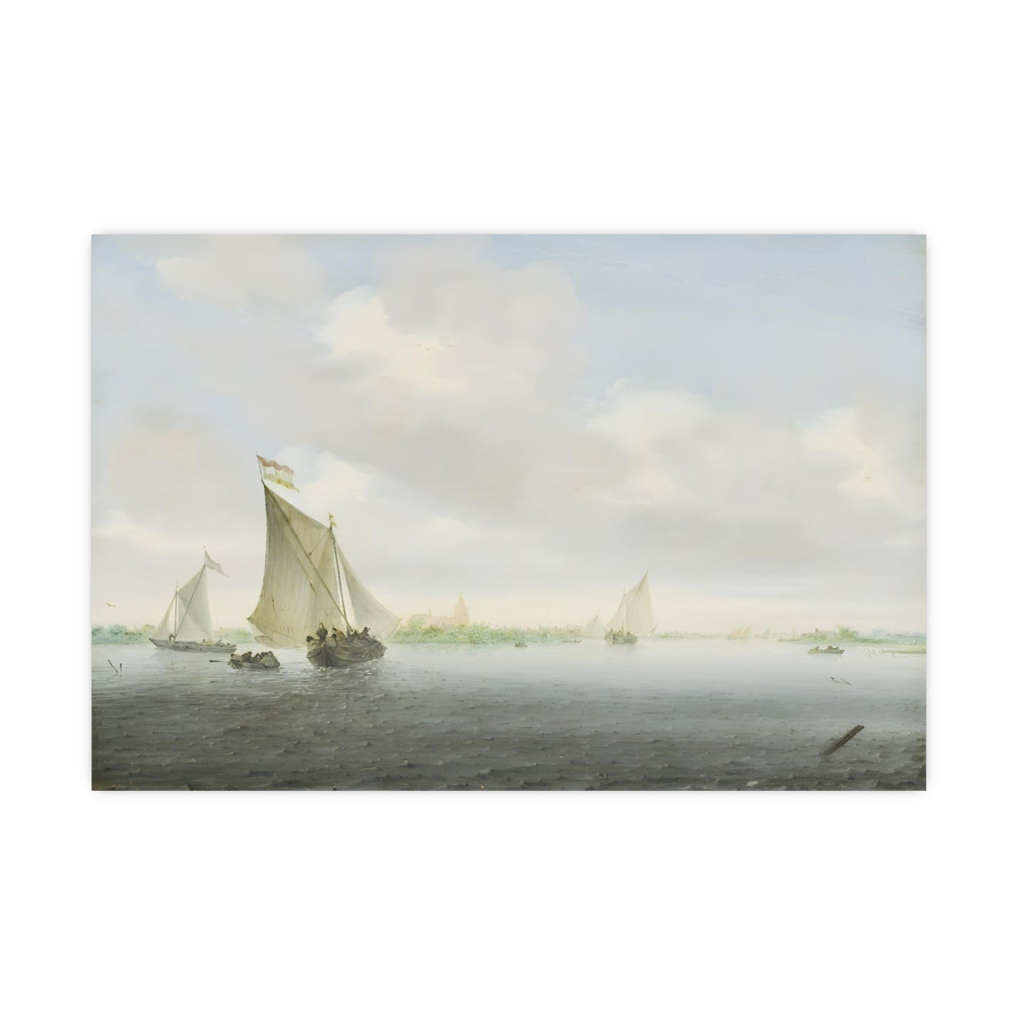 Vintage Sail Ship Wall Print