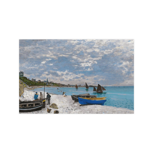 Cloudy  Beach at Sainte-Adresse