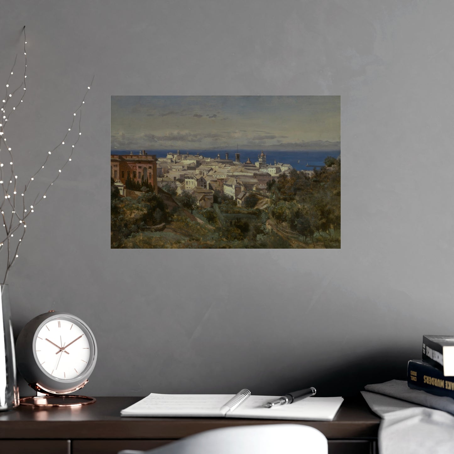 View Of Genoa Wall Print