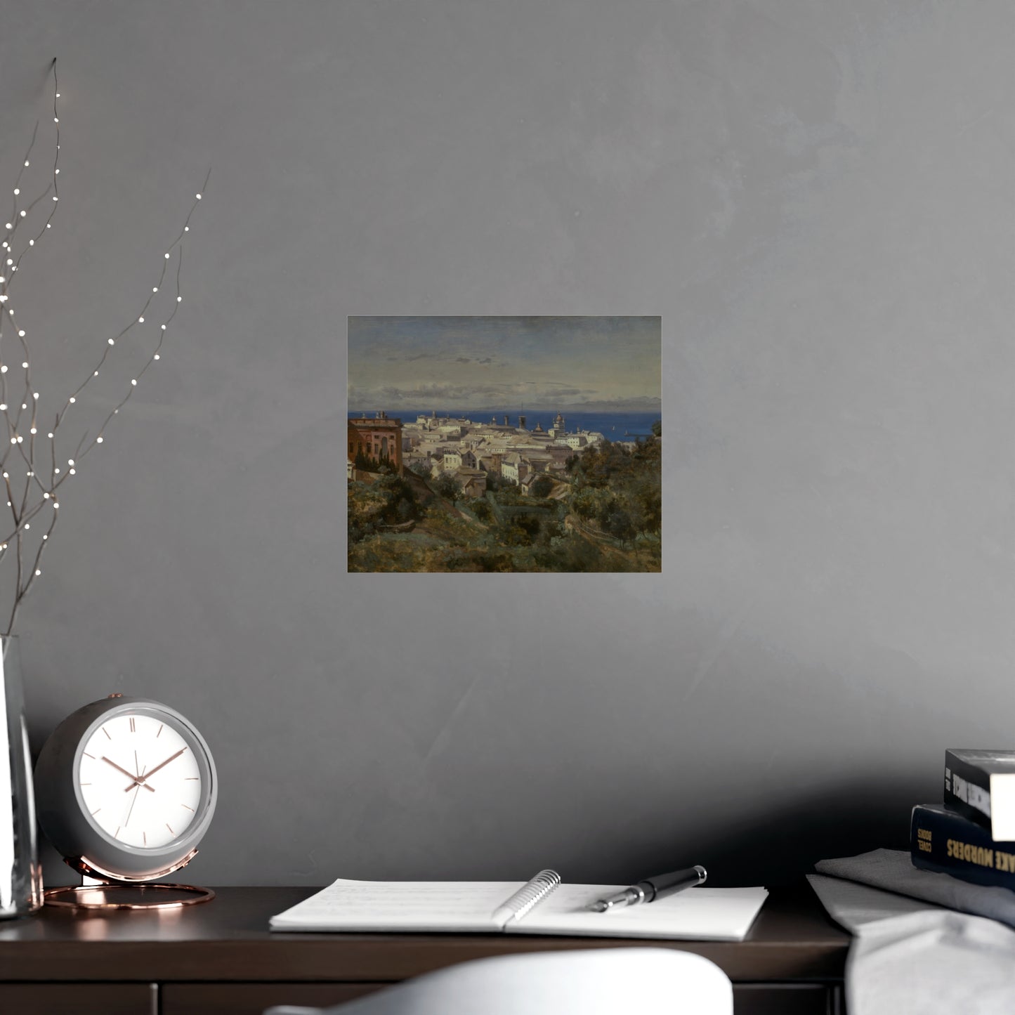 View Of Genoa Wall Print