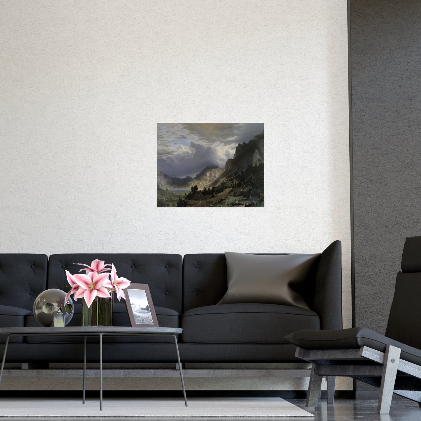 Gloomy Mountain Prints