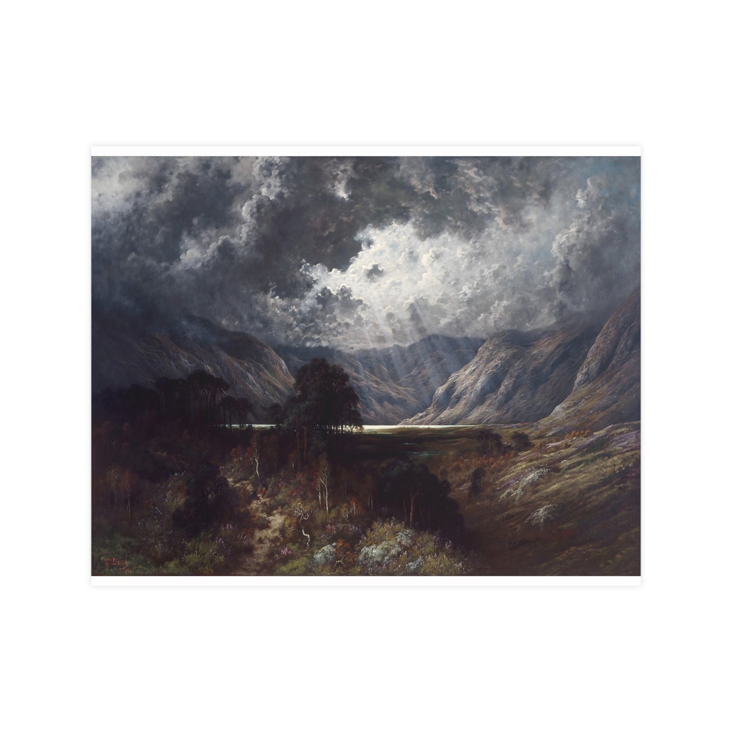 Sunlight in the Mountain