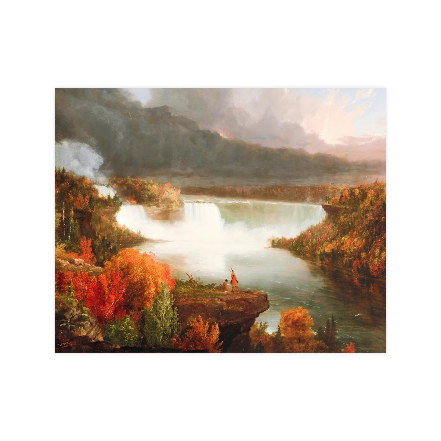 Distant View of Niagara Falls