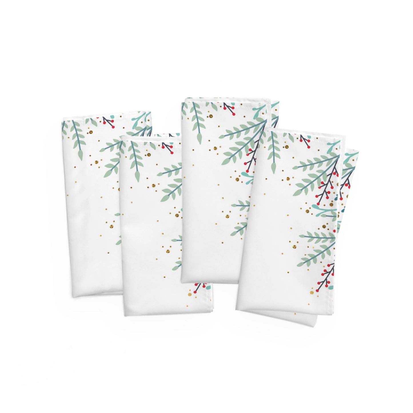 Pine Branch & Berry Napkins