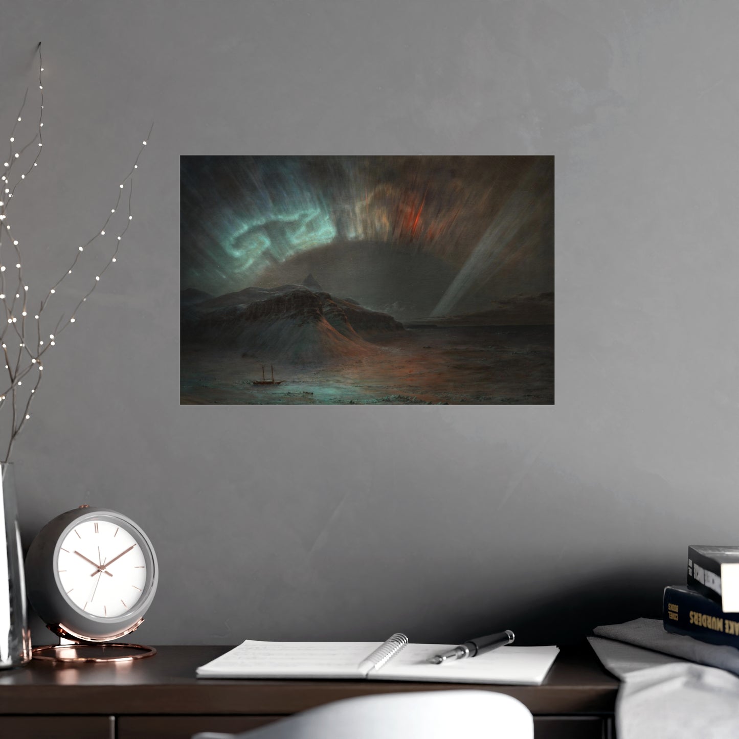 Aurora Borealis Winter Art