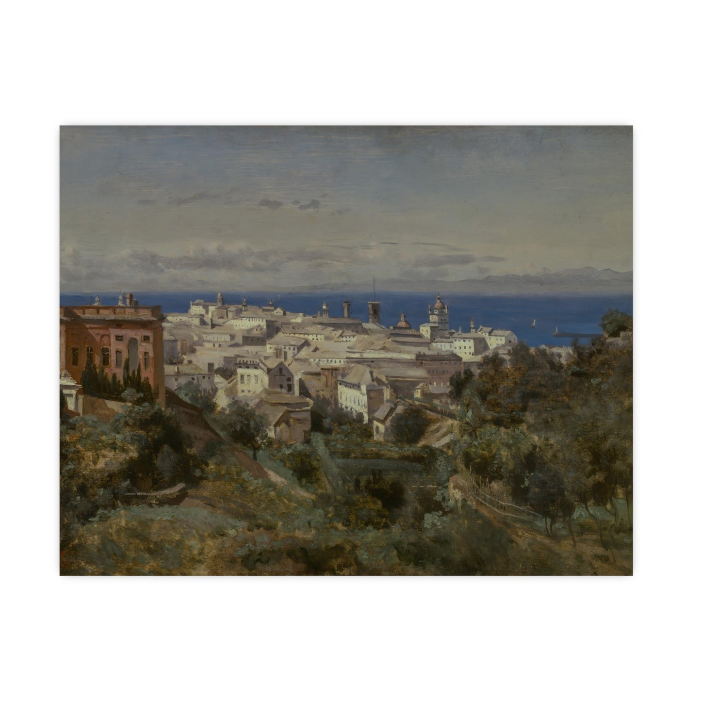 View Of Genoa Wall Print
