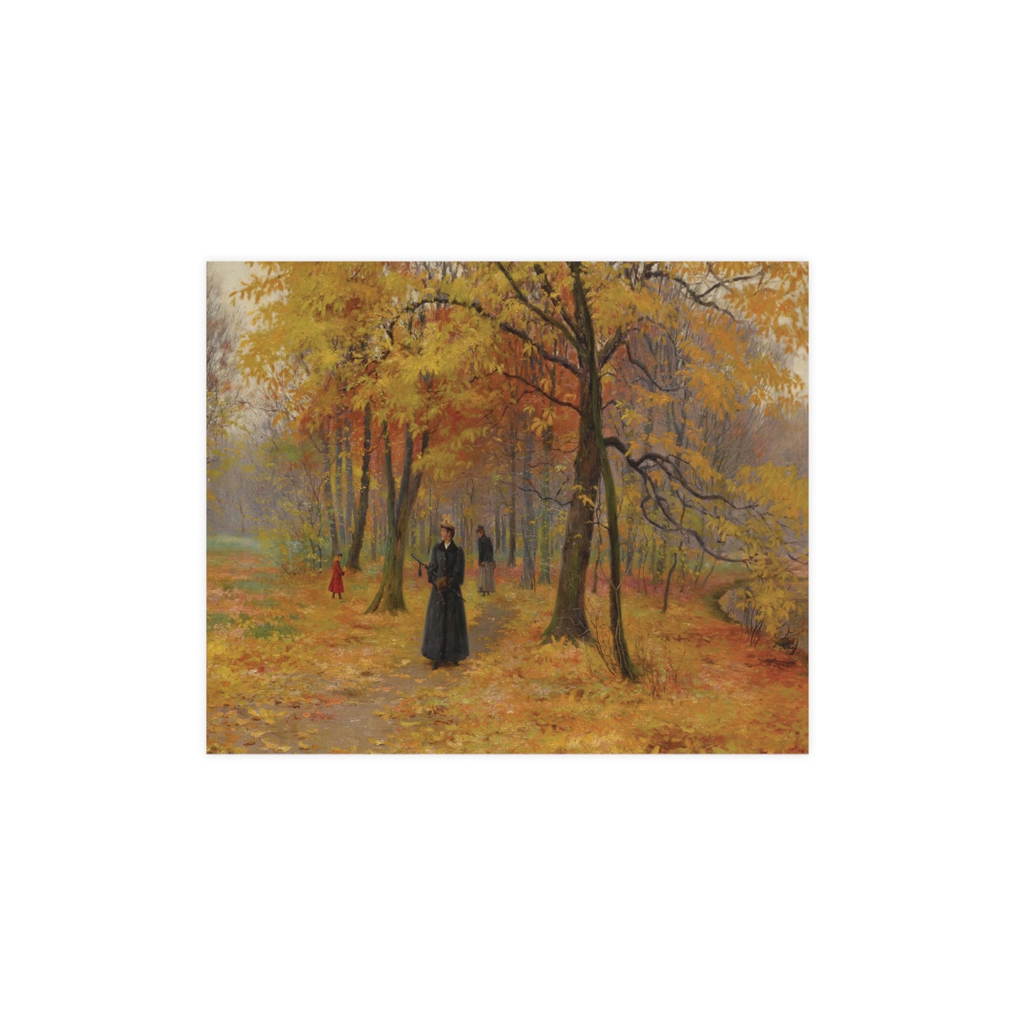 Tranquil Autumn Trees