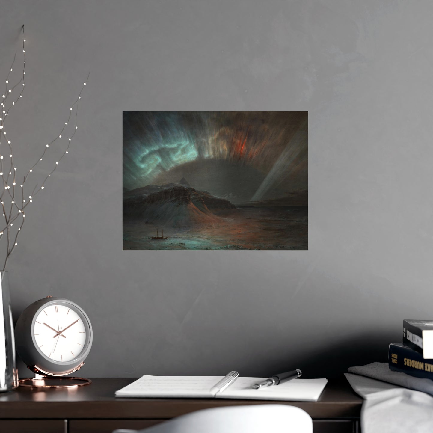 Aurora Borealis Winter Art