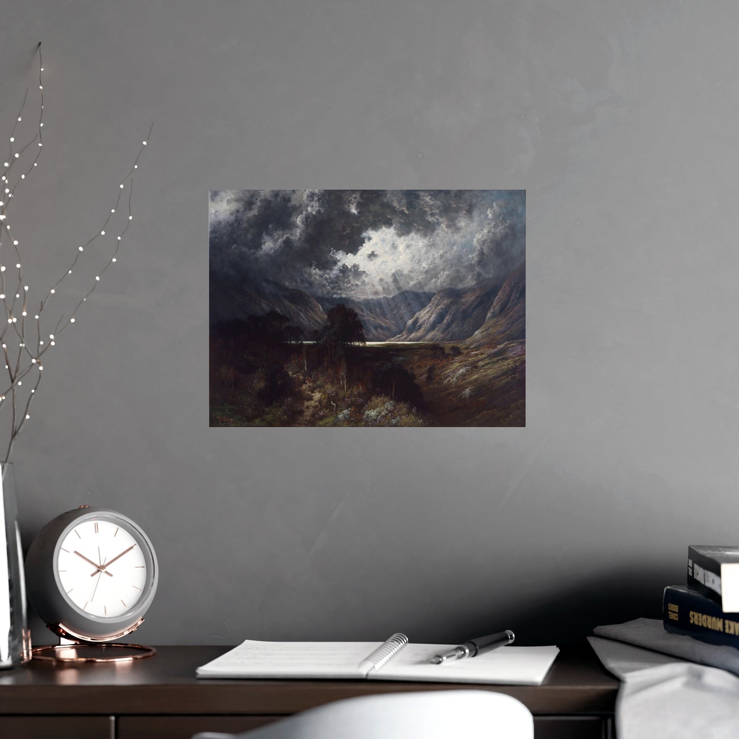 Sunlight in the Mountain