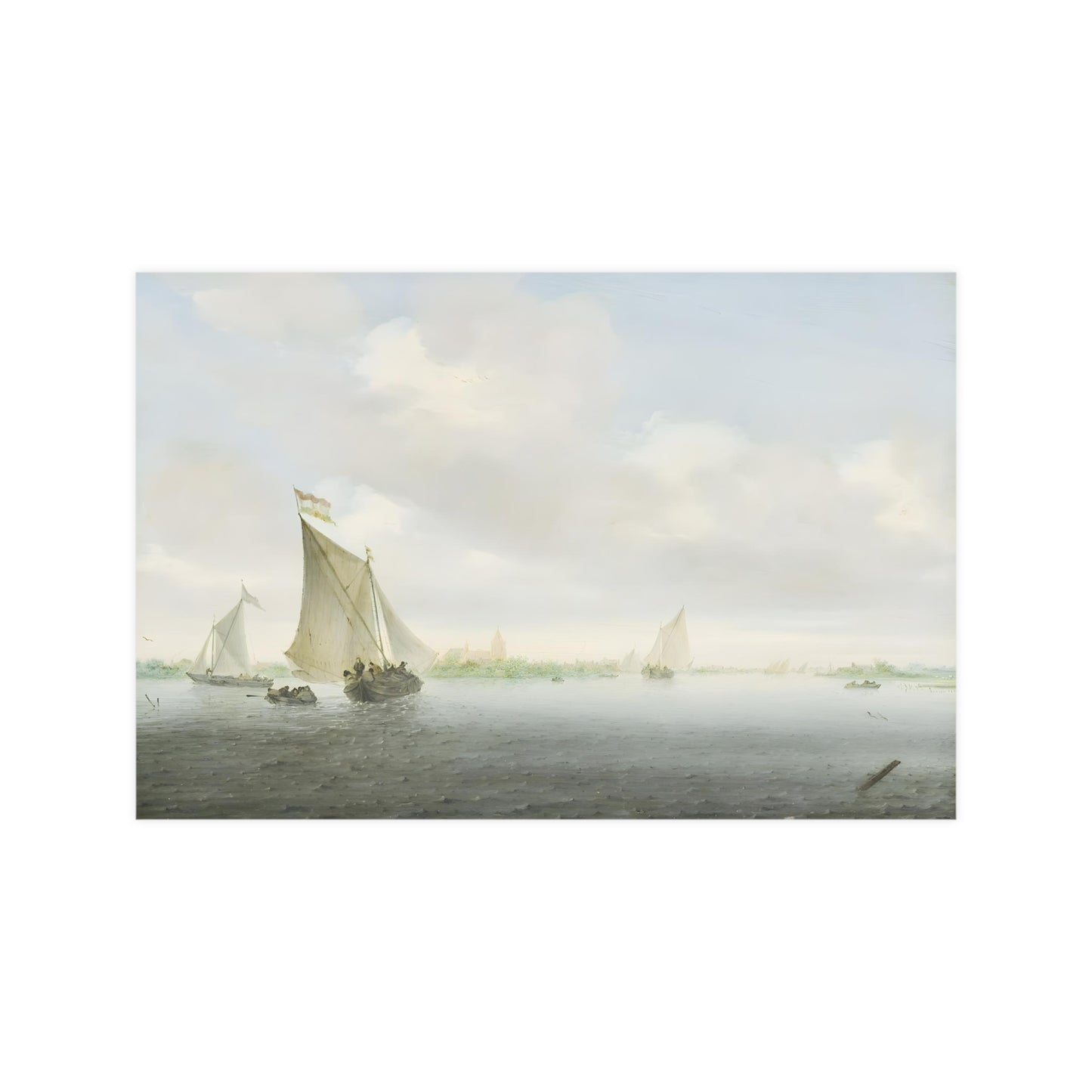 Vintage Sail Ship Wall Print