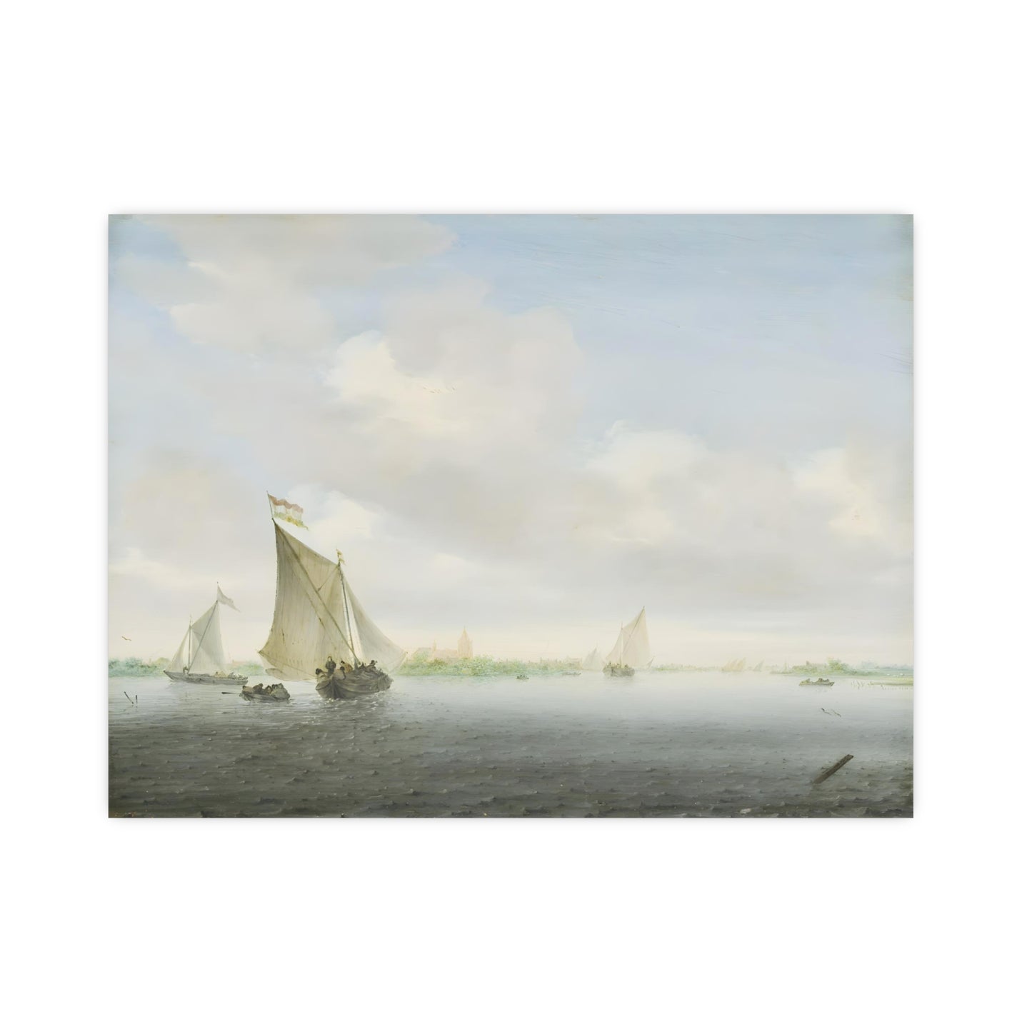 Vintage Sail Ship Wall Print